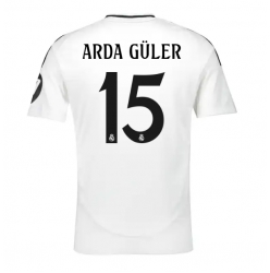 Real Madrid Arda Guler #15 Heimtrikot 2024-25 Kurzarm