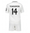 Real Madrid Aurelien Tchouameni #14 Heimtrikot Kinder 2024-25 Kurzarm (+ kurze hosen)