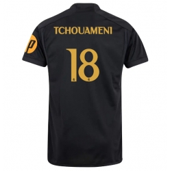 Real Madrid Aurelien Tchouameni #18 3rd trikot 2023-24 Kurzarm