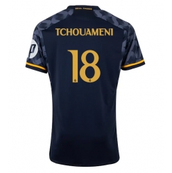 Real Madrid Aurelien Tchouameni #18 Auswärtstrikot 2023-24 Kurzarm