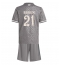 Real Madrid Brahim Diaz #21 3rd trikot Kinder 2024-25 Kurzarm (+ kurze hosen)