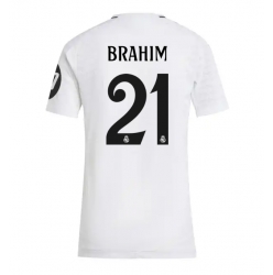 Real Madrid Brahim Diaz #21 Heimtrikot Frauen 2024-25 Kurzarm