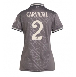 Real Madrid Daniel Carvajal #2 3rd trikot Frauen 2024-25 Kurzarm