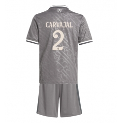 Real Madrid Daniel Carvajal #2 3rd trikot Kinder 2024-25 Kurzarm (+ kurze hosen)