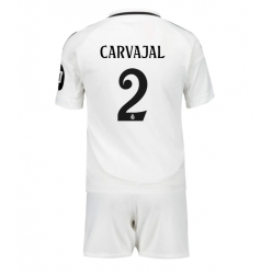 Real Madrid Daniel Carvajal #2 Heimtrikot Kinder 2024-25 Kurzarm (+ kurze hosen)