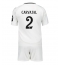 Real Madrid Daniel Carvajal #2 Heimtrikot Kinder 2024-25 Kurzarm (+ kurze hosen)