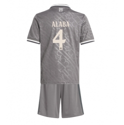 Real Madrid David Alaba #4 3rd trikot Kinder 2024-25 Kurzarm (+ kurze hosen)