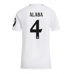 Real Madrid David Alaba #4 Heimtrikot Frauen 2024-25 Kurzarm