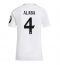 Real Madrid David Alaba #4 Heimtrikot Frauen 2024-25 Kurzarm