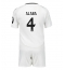 Real Madrid David Alaba #4 Heimtrikot Kinder 2024-25 Kurzarm (+ kurze hosen)