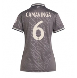 Real Madrid Eduardo Camavinga #6 3rd trikot Frauen 2024-25 Kurzarm