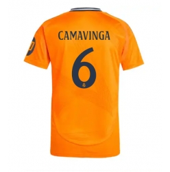 Real Madrid Eduardo Camavinga #6 Auswärtstrikot 2024-25 Kurzarm