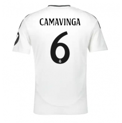 Real Madrid Eduardo Camavinga #6 Heimtrikot 2024-25 Kurzarm