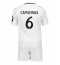 Real Madrid Eduardo Camavinga #6 Heimtrikot Kinder 2024-25 Kurzarm (+ kurze hosen)