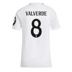 Real Madrid Federico Valverde #8 Heimtrikot Frauen 2024-25 Kurzarm