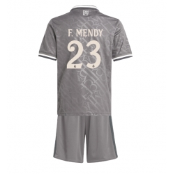 Real Madrid Ferland Mendy #23 3rd trikot Kinder 2024-25 Kurzarm (+ kurze hosen)