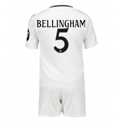 Real Madrid Jude Bellingham #5 Heimtrikot Kinder 2024-25 Kurzarm (+ kurze hosen)
