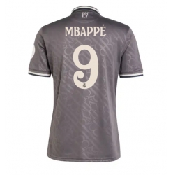 Real Madrid Kylian Mbappe #9 3rd trikot 2024-25 Kurzarm