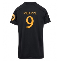 Real Madrid Kylian Mbappe #9 3rd trikot Frauen 2023-24 Kurzarm