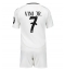 Real Madrid Vinicius Junior #7 Heimtrikot Kinder 2024-25 Kurzarm (+ kurze hosen)