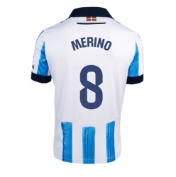 Real Sociedad Mikel Merino #8 Heimtrikot 2023-24 Kurzarm