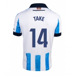 Real Sociedad Takefusa Kubo #14 Heimtrikot 2023-24 Kurzarm