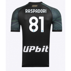 SSC Napoli Giacomo Raspadori #81 3rd trikot 2023-24 Kurzarm