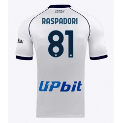 SSC Napoli Giacomo Raspadori #81 Auswärtstrikot 2023-24 Kurzarm