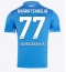 SSC Napoli Khvicha Kvaratskhelia #77 Heimtrikot 2024-25 Kurzarm