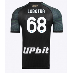 SSC Napoli Stanislav Lobotka #68 3rd trikot 2023-24 Kurzarm