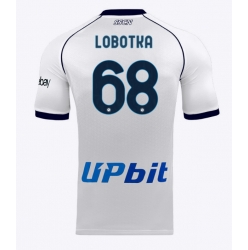 SSC Napoli Stanislav Lobotka #68 Auswärtstrikot 2023-24 Kurzarm