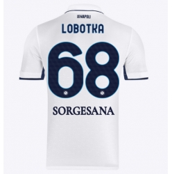 SSC Napoli Stanislav Lobotka #68 Auswärtstrikot 2024-25 Kurzarm