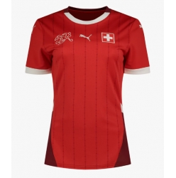 Schweiz Heimtrikot Frauen EM 2024 Kurzarm