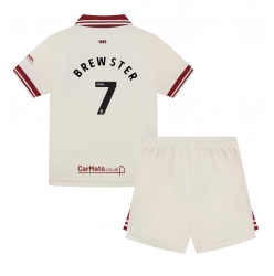 Sheffield United Rhian Brewster #7 3rd trikot Kinder 2024-25 Kurzarm (+ kurze hosen)