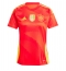 Spanien Heimtrikot Frauen EM 2024 Kurzarm