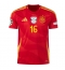 Spanien Rodri Hernandez #16 Heimtrikot EM 2024 Kurzarm