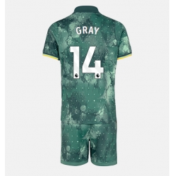 Tottenham Hotspur Archie Gray #14 3rd trikot Kinder 2024-25 Kurzarm (+ kurze hosen)