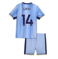 Tottenham Hotspur Archie Gray #14 Auswärtstrikot Kinder 2024-25 Kurzarm (+ kurze hosen)