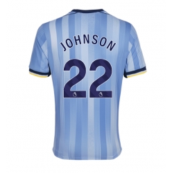 Tottenham Hotspur Brennan Johnson #22 Auswärtstrikot 2024-25 Kurzarm