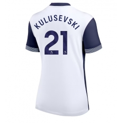 Tottenham Hotspur Dejan Kulusevski #21 Heimtrikot Frauen 2024-25 Kurzarm