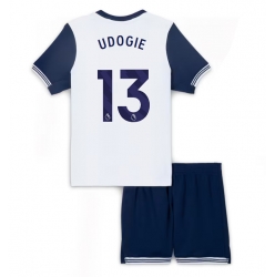 Tottenham Hotspur Destiny Udogie #13 Heimtrikot Kinder 2024-25 Kurzarm (+ kurze hosen)