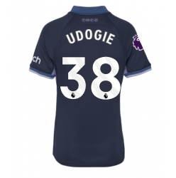 Tottenham Hotspur Destiny Udogie #38 Auswärtstrikot Frauen 2023-24 Kurzarm