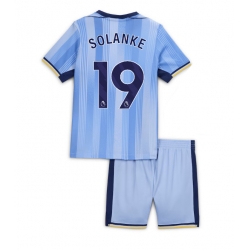 Tottenham Hotspur Dominic Solanke #19 Auswärtstrikot Kinder 2024-25 Kurzarm (+ kurze hosen)