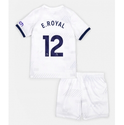 Tottenham Hotspur Emerson Royal #12 Heimtrikot Kinder 2023-24 Kurzarm (+ kurze hosen)