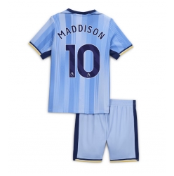 Tottenham Hotspur James Maddison #10 Auswärtstrikot Kinder 2024-25 Kurzarm (+ kurze hosen)