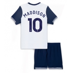 Tottenham Hotspur James Maddison #10 Heimtrikot Kinder 2024-25 Kurzarm (+ kurze hosen)