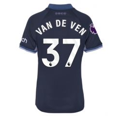 Tottenham Hotspur Micky van de Ven #37 Auswärtstrikot Frauen 2023-24 Kurzarm