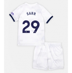 Tottenham Hotspur Pape Matar Sarr #29 Heimtrikot Kinder 2023-24 Kurzarm (+ kurze hosen)