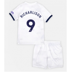 Tottenham Hotspur Richarlison #9 Heimtrikot Kinder 2023-24 Kurzarm (+ kurze hosen)