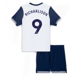 Tottenham Hotspur Richarlison #9 Heimtrikot Kinder 2024-25 Kurzarm (+ kurze hosen)